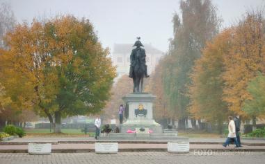 Автор фото: Владимир Петрукович. Черняховск. Конный памятник Барклаю де Толли